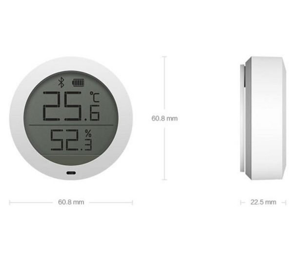 Xiaomi Czujnik temperatury i wilgotności (Bluetooth) - 472990 - zdjęcie 2